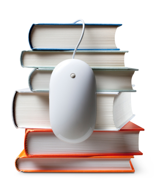 Books and mouse